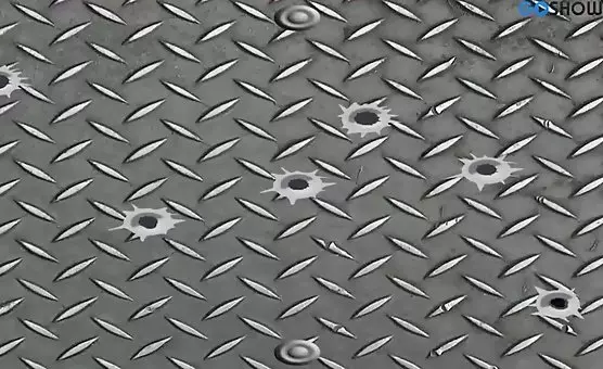 Blonde and Brunette Threesome BDSM Play with Latex Stud